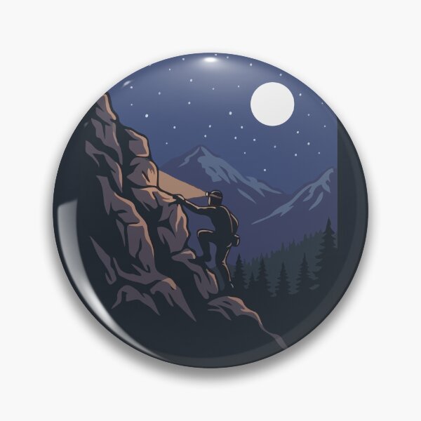 Item preview, Mountain Night Climbing designed and sold by Catzura.