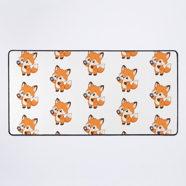 Item preview, Cute Fox Holding Snowflake Cartoon Winter Animal Design designed and sold by Seculinator.