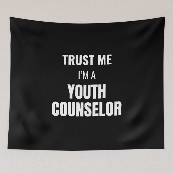 Item preview, Trust Me I'm a Youth Counselor (White) designed and sold by ShipCrewNation.