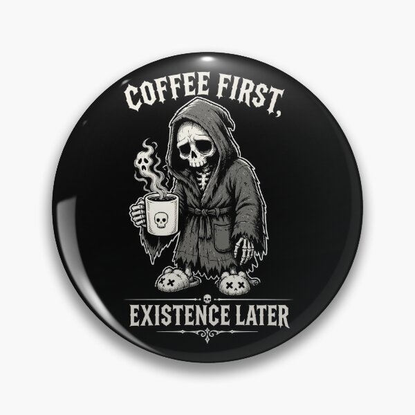 Item preview, Coffee first existence later  designed and sold by AbbyThorns.