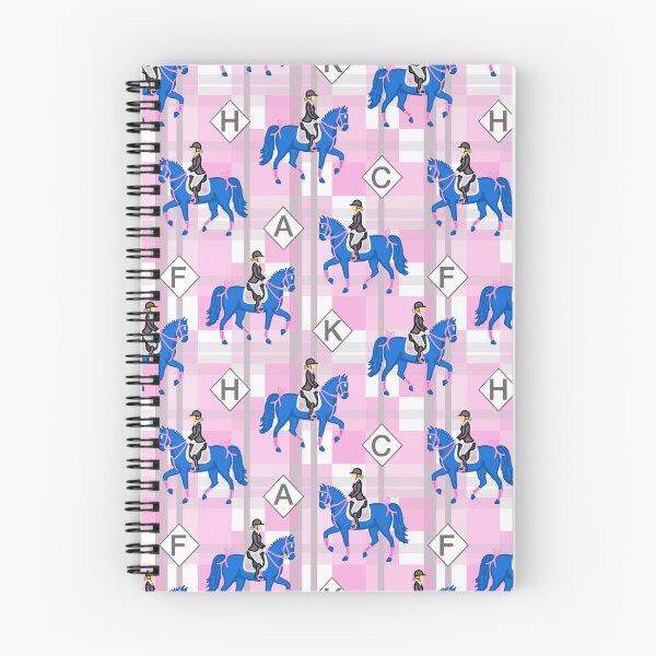 Item preview, Dressage Horse Rider Pink Plaid Pattern designed and sold by CI Creative Design LLC.