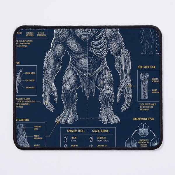 Item preview, Troll Creature Blueprint designed and sold by SunnyDesign82.