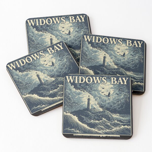Item preview, Widows Bay – Where Every Storm Has a Witness Vintage Lighthouse T-Shirt | Gothic Coastal Nautical Design designed and sold by Vvmd.