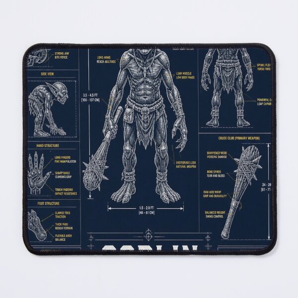 Item preview, Goblin Creature Blueprint designed and sold by SunnyDesign82.