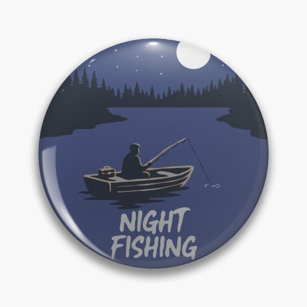 Item preview, Boat Night Fishing designed and sold by Catzura.