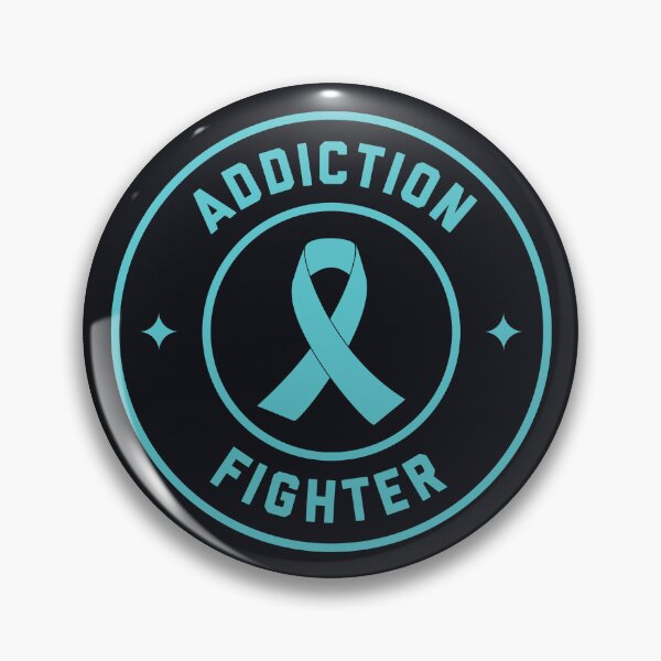 Item preview, Addiction Fighter | Addiction Recovery Ribbon #1 designed and sold by SalahBlt.