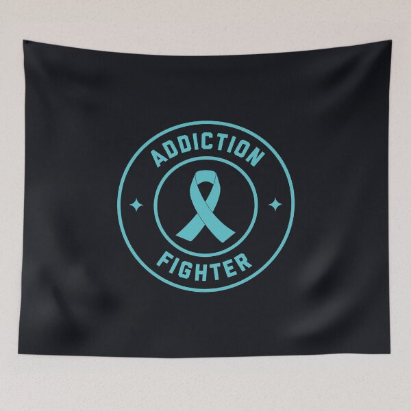 Item preview, Addiction Fighter | Addiction Recovery Ribbon #1 designed and sold by SalahBlt.