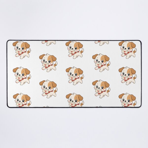 Item preview, Cute Puppy Delivering Love Letter Cartoon Dog Design designed and sold by Seculinator.