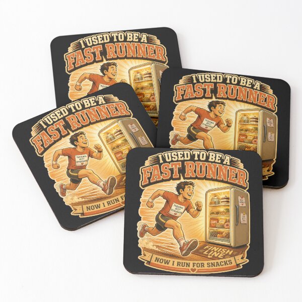 Item preview, I Used To Be A Fast Runner Now I Run For Snacks Funny Running Foodie Gift designed and sold by Nightarel.