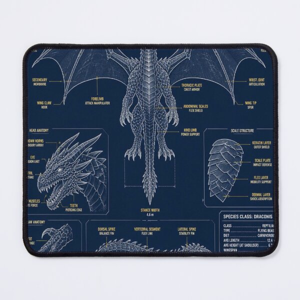 Item preview, Dragon Blueprint designed and sold by SunnyDesign82.