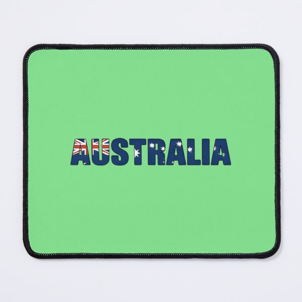 Item preview, Australia text with flag no background designed and sold by CreationsNicB.