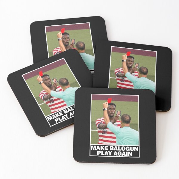 Item preview, Funny Soccer Red Card Meme Folarin Balogun Trump Make Balogun Play Again shirt designed and sold by abderrahmane03.