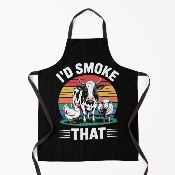 Item preview, Funny Bbq I'd Smoke That Men & Women Gift designed and sold by adnane1081.