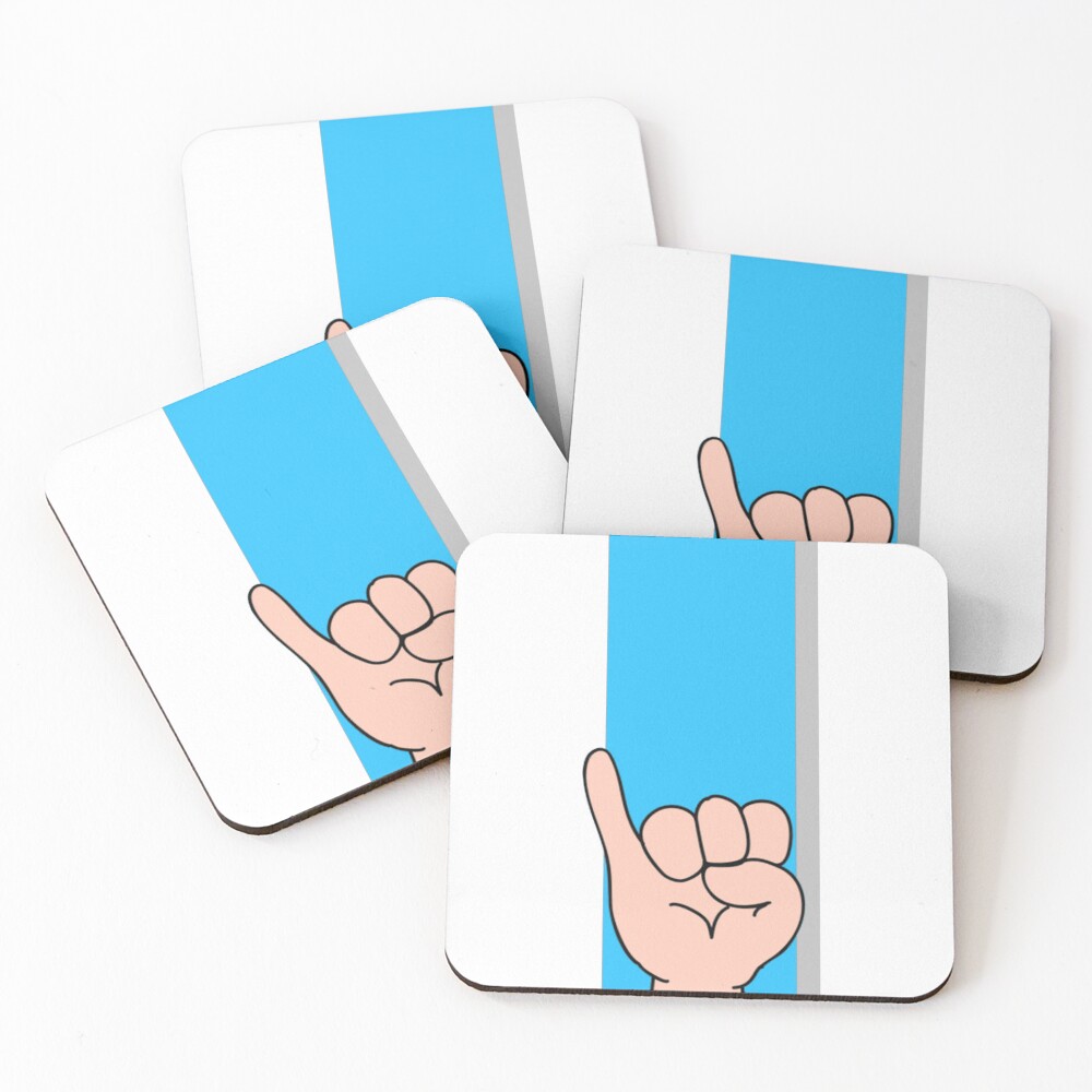 Item preview, Coasters (Set of 4) designed and sold by SignAlpha.