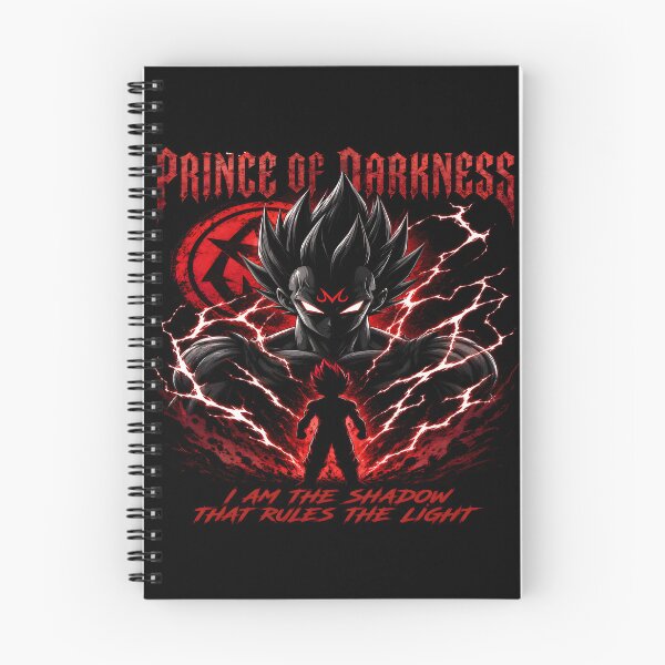 Item preview, Prince of Darkness -D.B.Z Shadow Vegeta-  Black Red Lightning Aesthetic Design designed and sold by Trinidesigns123.