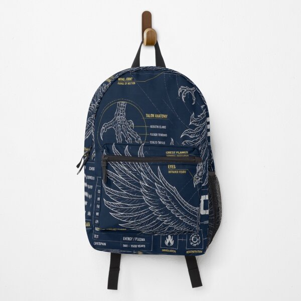 Item preview, Phoenix Bird Blueprint designed and sold by SunnyDesign82.