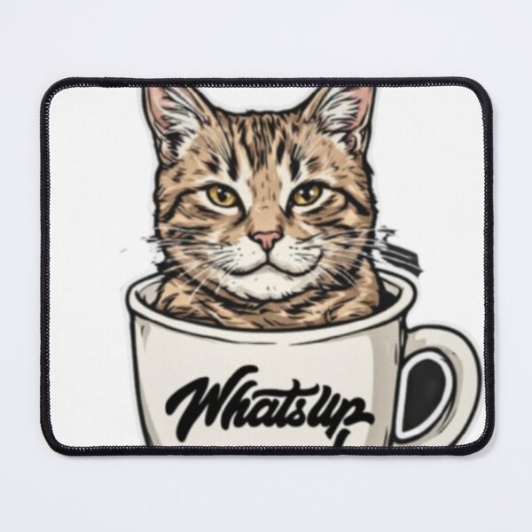 Item preview, Whatsup cat designed and sold by VelvetDoods.