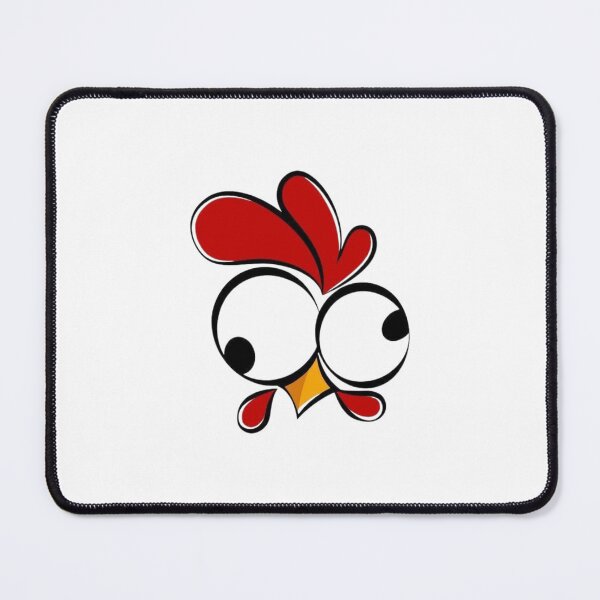 Item preview, Funny Crazy Chicken Googly Eyes Cartoon designed and sold by Macias123.