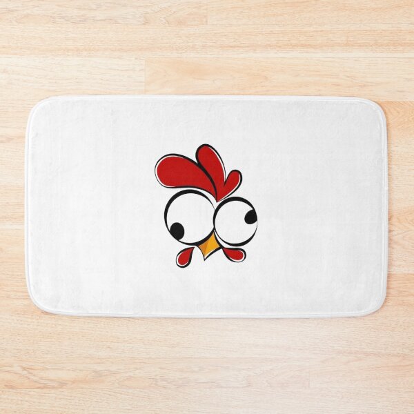 Item preview, Funny Crazy Chicken Googly Eyes Cartoon designed and sold by Macias123.