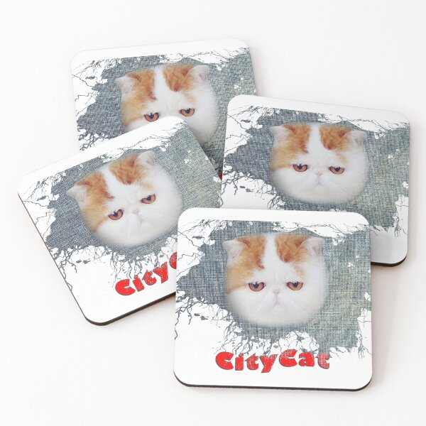 Item preview, Denim Flag - Doll City Cat (ACCI) designed and sold by VanyssaGraphics.