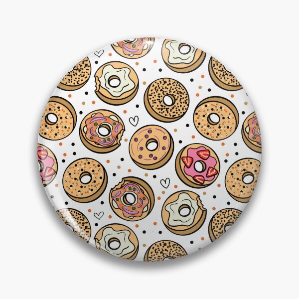 Item preview, Bagels Breakfast Bakery Pattern designed and sold by CI Creative Design LLC.