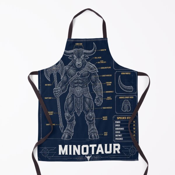 Item preview, Minotaur Warrior Blueprint designed and sold by SunnyDesign82.