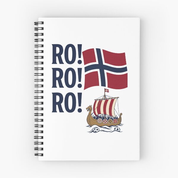 Item preview, Ro Ro Ro Norway Viking Football Supporter Pride designed and sold by FreshVibe Prints.