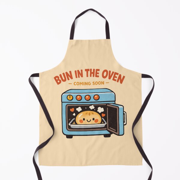 Item preview, Bun In The Oven Coming Soon designed and sold by PrintSmithArt.