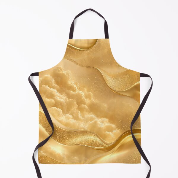 Item preview, Luxury Liquid Gold and Soft Clouds Abstract Texture designed and sold by Aimaniia666.