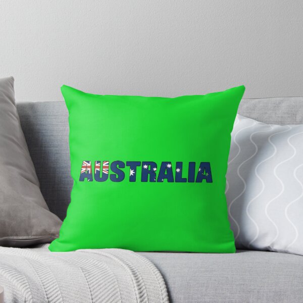 Item preview, Australia text with flag no background designed and sold by CreationsNicB.