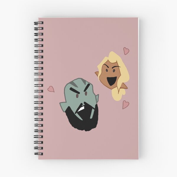 Item preview, Pike and Grog Vox Machina designed and sold by Juntixfae.
