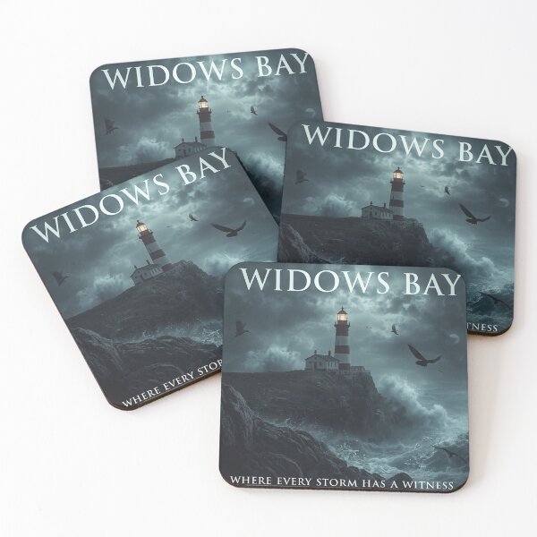 Item preview, Widows Bay – Where Every Storm Has a Witness Vintage Lighthouse T-Shirt | Gothic Coastal Ocean Storm Design designed and sold by Vvmd.