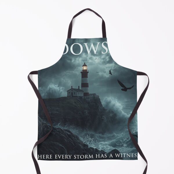 Item preview, Widows Bay – Where Every Storm Has a Witness Vintage Lighthouse T-Shirt | Gothic Coastal Ocean Storm Design designed and sold by Vvmd.