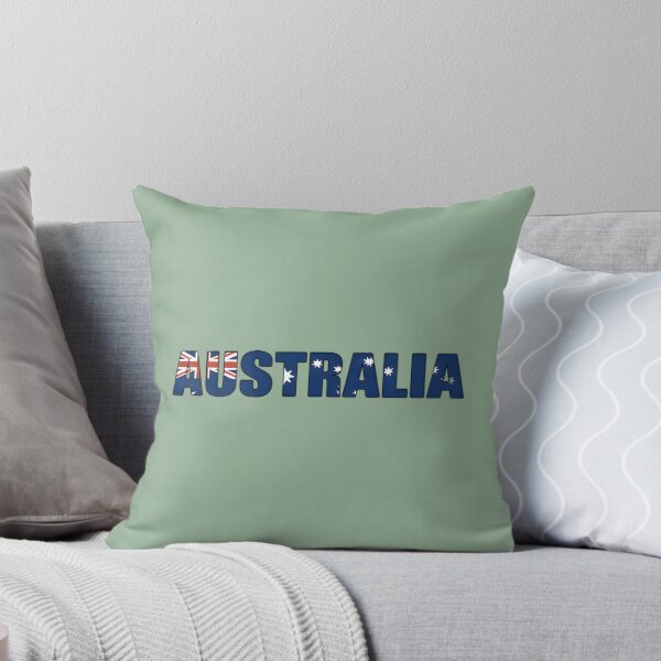Item preview, Australia text with flag no background designed and sold by CreationsNicB.