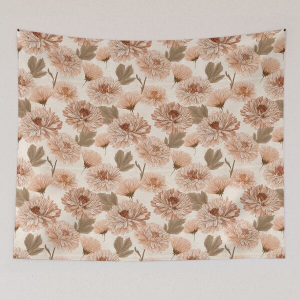 Item preview, Vibrant Chrysanthemum Flower  - Botanical Garden Pattern  - Gifts For Dad designed and sold by RoyalStarsPatts.