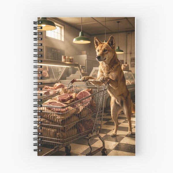 Item preview, Nobody's Happier than a Dingo at the Butcher Shop designed and sold by Tridentulus.