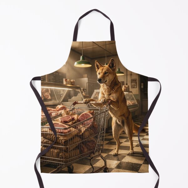 Item preview, Nobody's Happier than a Dingo at the Butcher Shop designed and sold by Tridentulus.