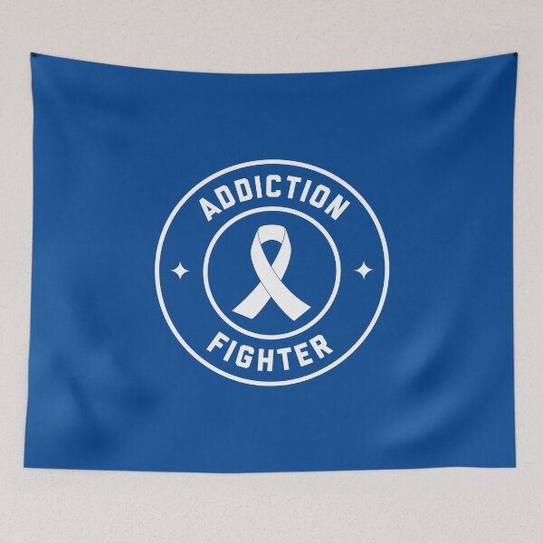 Item preview, Addiction Fighter | Addiction Recovery Ribbon #2 designed and sold by SalahBlt.