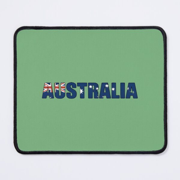 Item preview, Australia text with flag no background designed and sold by CreationsNicB.