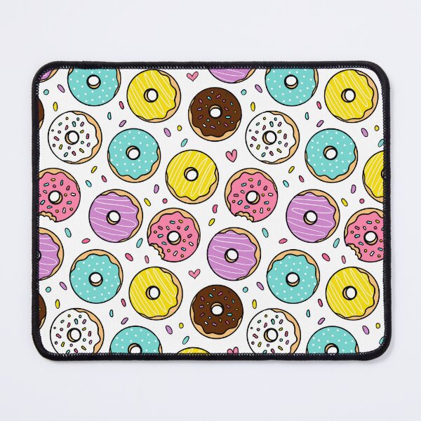 Item preview, Pastel Rainbow Frosted Donuts Pattern designed and sold by CI Creative Design LLC.