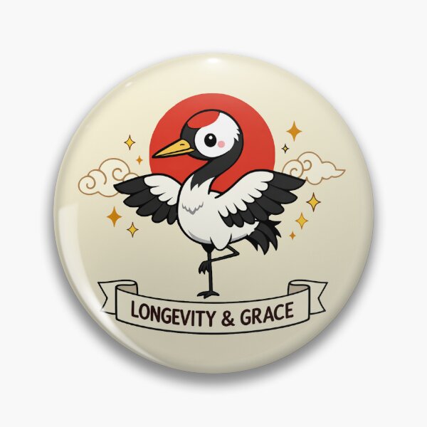 Item preview, Crane of Longevity and Grace designed and sold by PrintSmithArt.