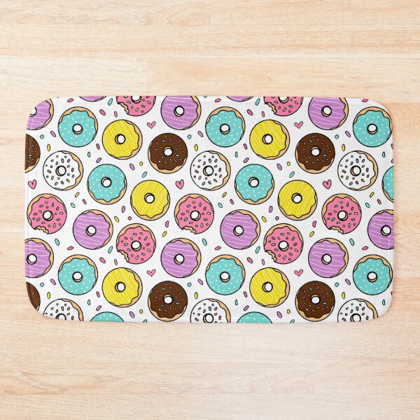 Item preview, Pastel Rainbow Frosted Donuts Pattern designed and sold by CI Creative Design LLC.