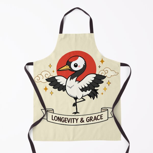 Item preview, Crane of Longevity and Grace designed and sold by PrintSmithArt.