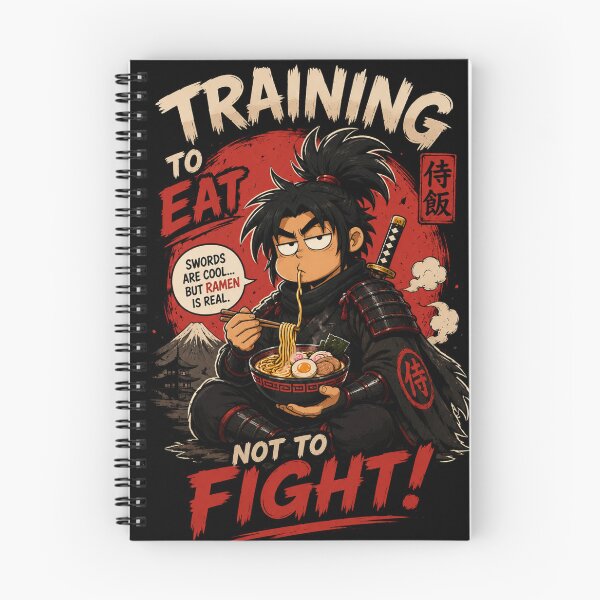 Item preview, Training to Eat Funny Samurai designed and sold by Diablica90.