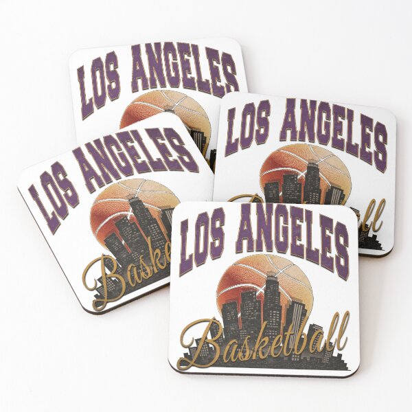 Item preview, Los Angeles Basketball Vintage Skyline Sports Design designed and sold by RonnyMilleo.