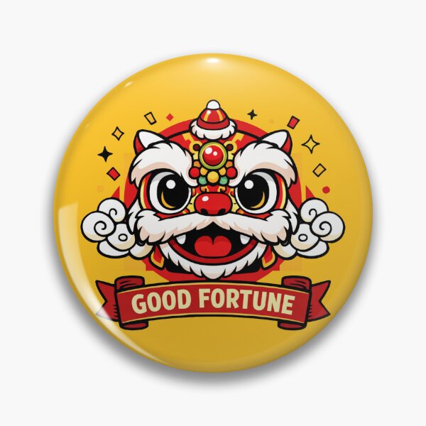 Item preview, Good Fortune Lion Dance designed and sold by PrintSmithArt.