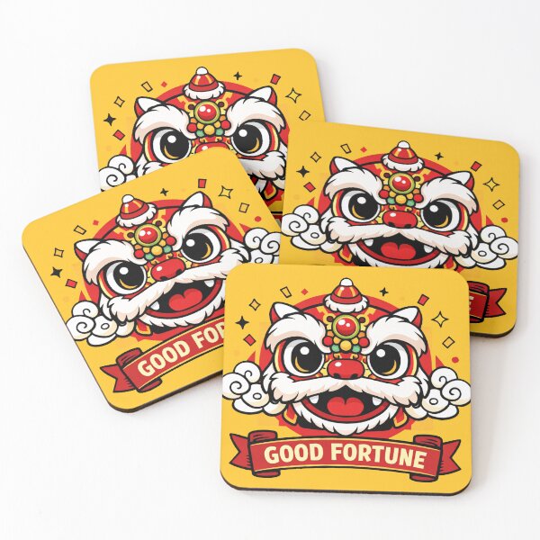Item preview, Good Fortune Lion Dance designed and sold by PrintSmithArt.