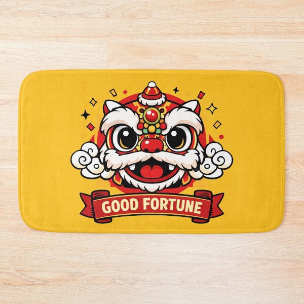 Item preview, Good Fortune Lion Dance designed and sold by PrintSmithArt.