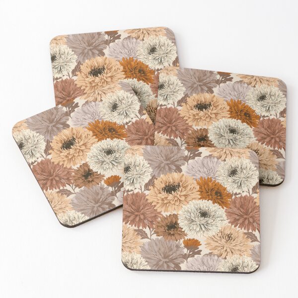 Item preview, Fragrant Chrysanthemum Print - Flower Floral Pattern  - Gifts For Girlfriend designed and sold by RoyalStarsPatts.
