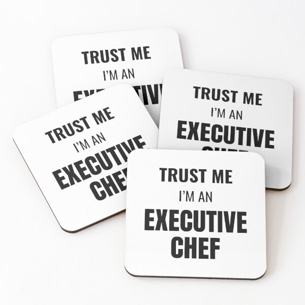 Item preview, Trust Me I'm an Executive Chef (Black) designed and sold by ShipCrewNation.